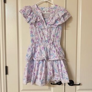 LoveShackFancy purple dress